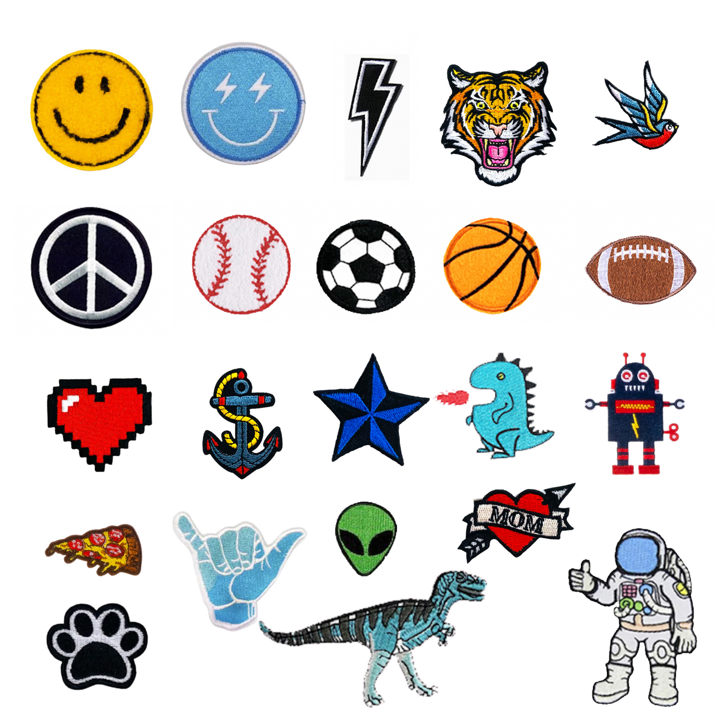 patches to decorate denim jackets