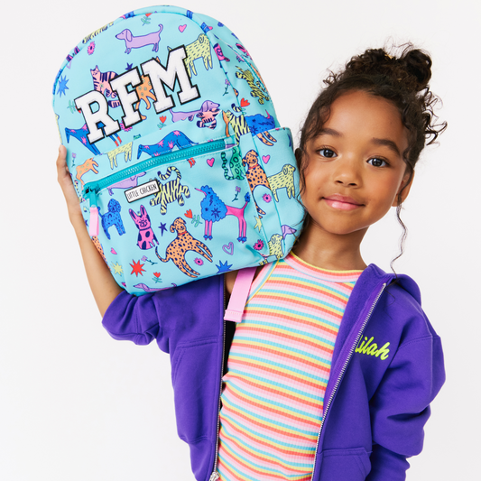 Customizable Backpack, Cats & Dogs With Patches