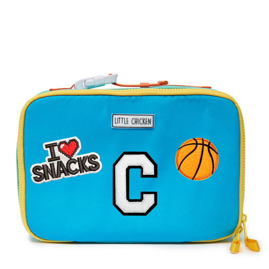 Customizable Lunch Box - Blue Colorblock