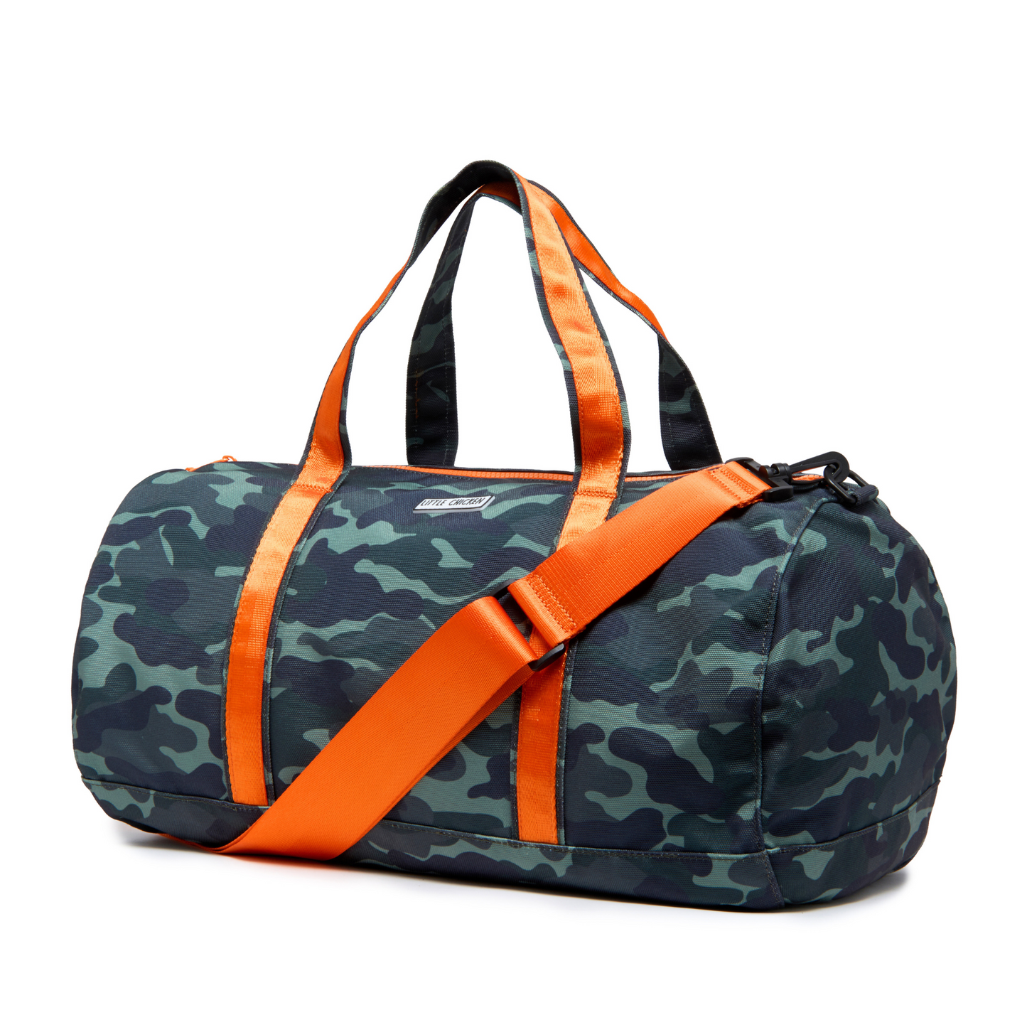 Customizable 6 patch Camo Duffle Bag