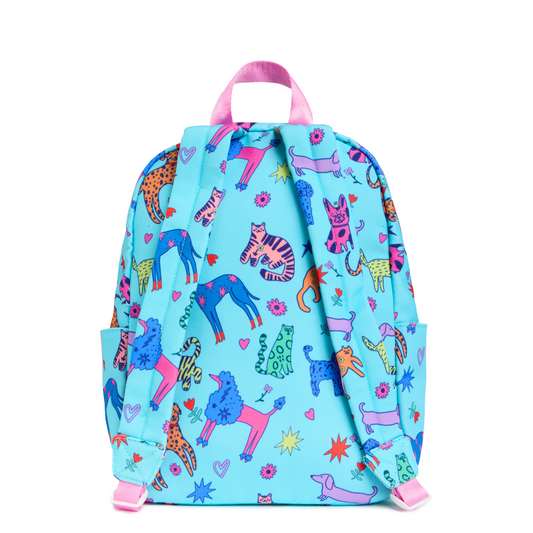 Customizable Backpack, Cats & Dogs With Patches