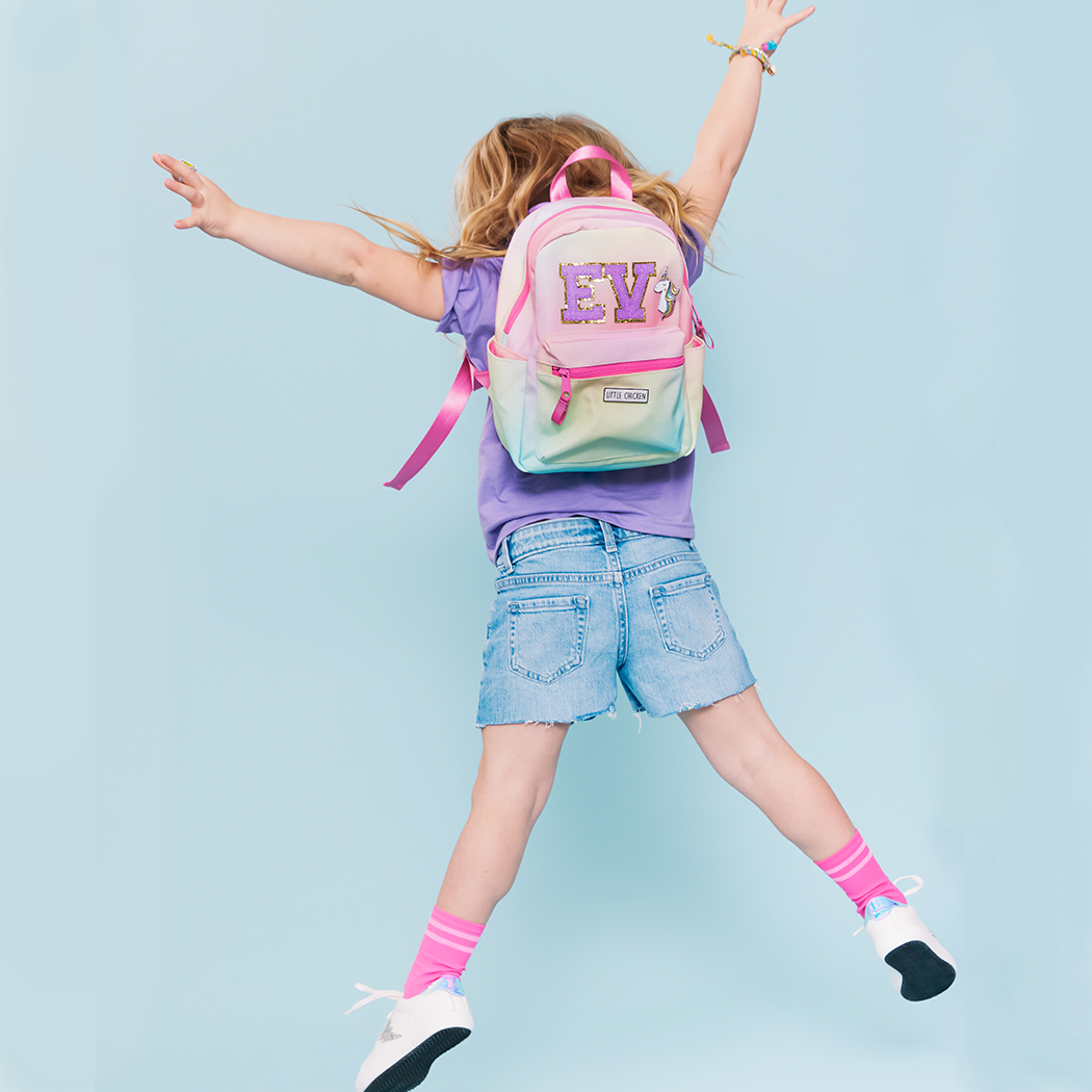 Custom Mini Backpack- Rainbow