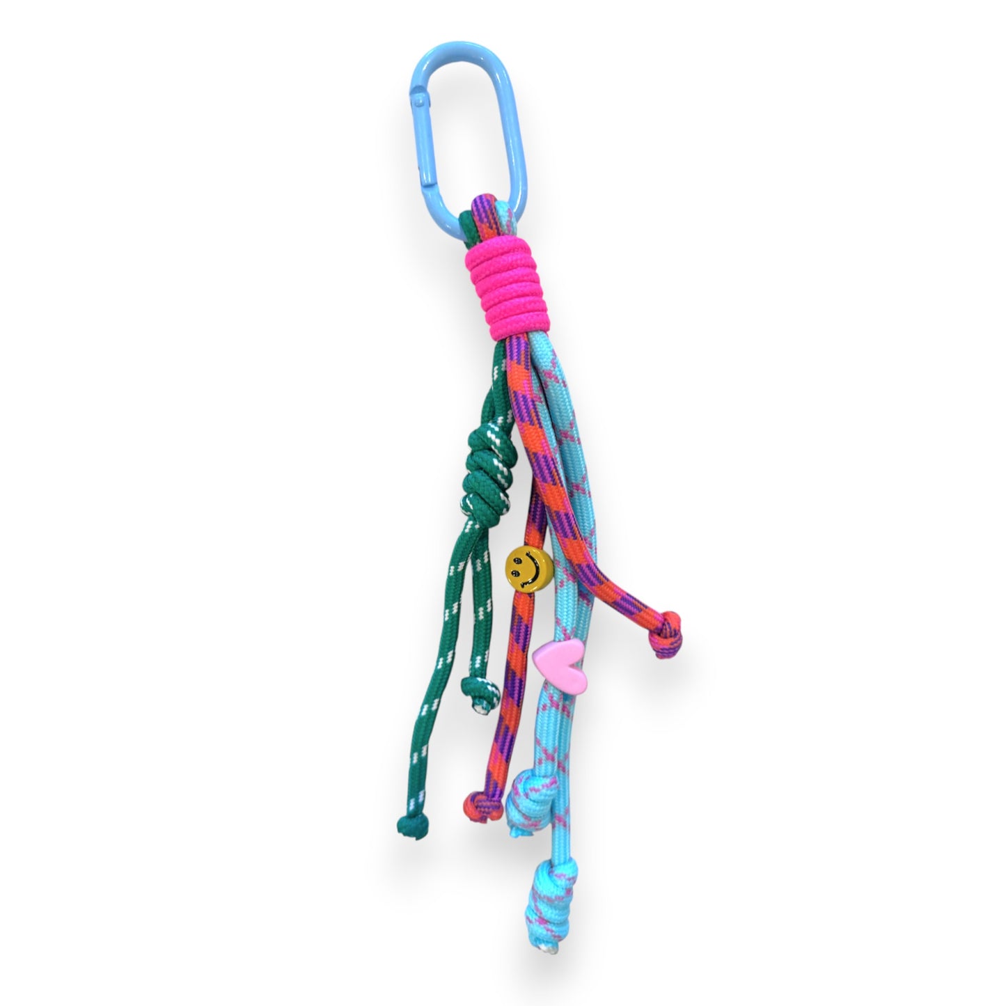 Multi Rope Bag Charm Keychain
