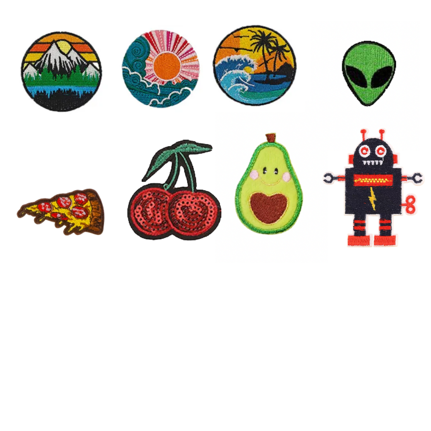 Customizable Preschool Backpack- Hazy Rainbow With Patches