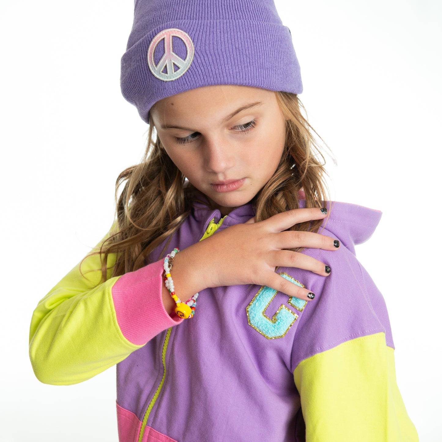 Customizable Zip Hoodie - Colorblock