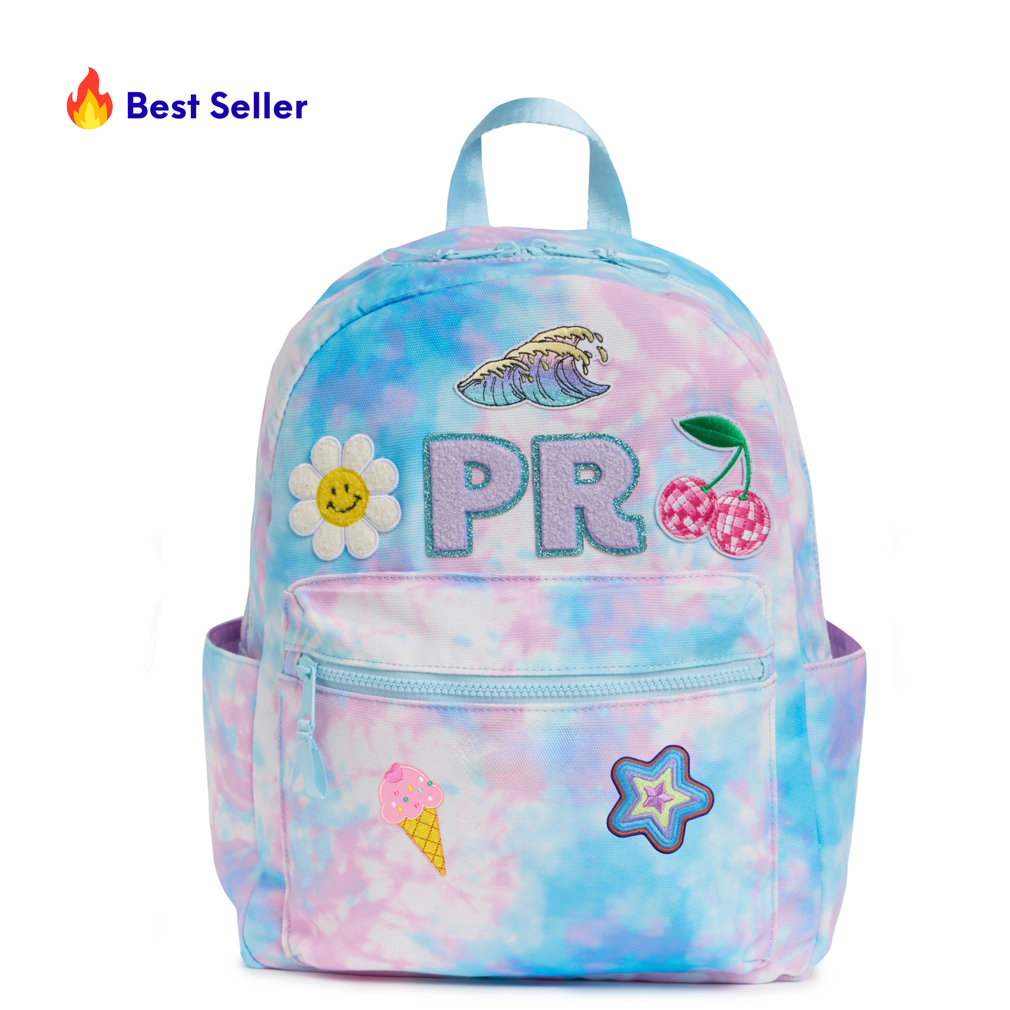 Little Chicken KIDS PATCHED Backpack in Multi Tie-Dye at Nordstrom