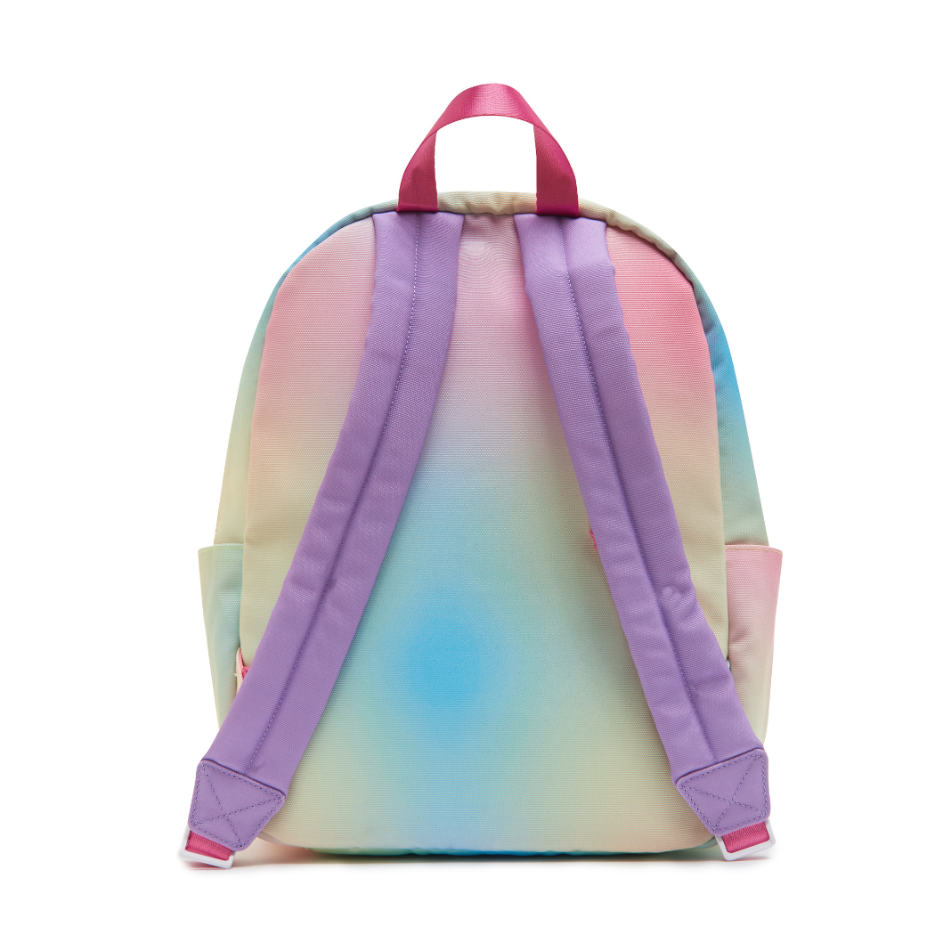 Customizable Backpack - Hazy Rainbow With Patches