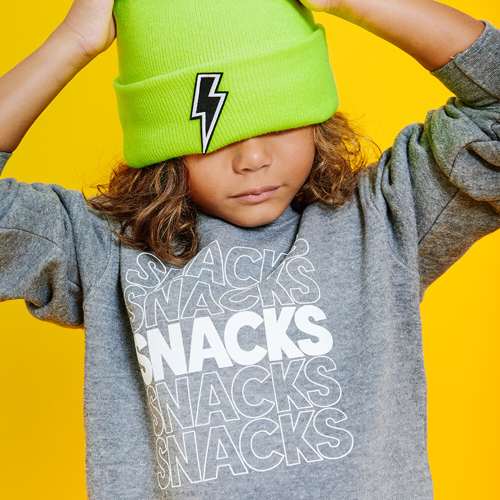 Snacks Crewneck Sweatshirt