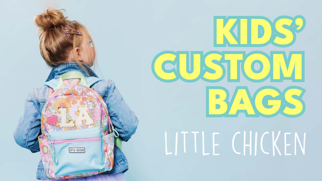 Add a Splash of Fun to Your Kid's Look with Customizable Bags from Little Chicken!