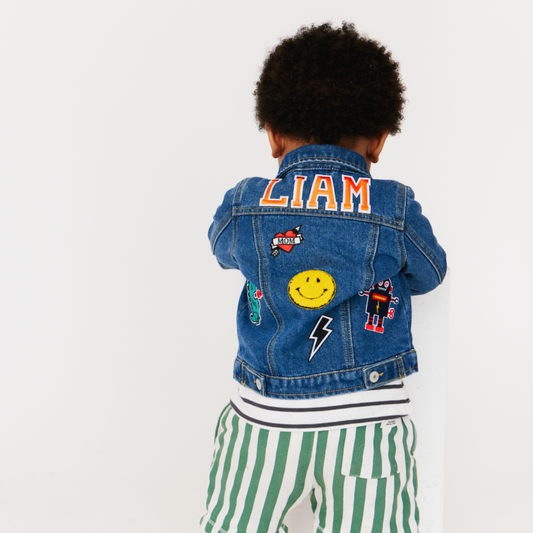 Customizable Infant Baby Denim Jackets- The Perfect Little Gift!