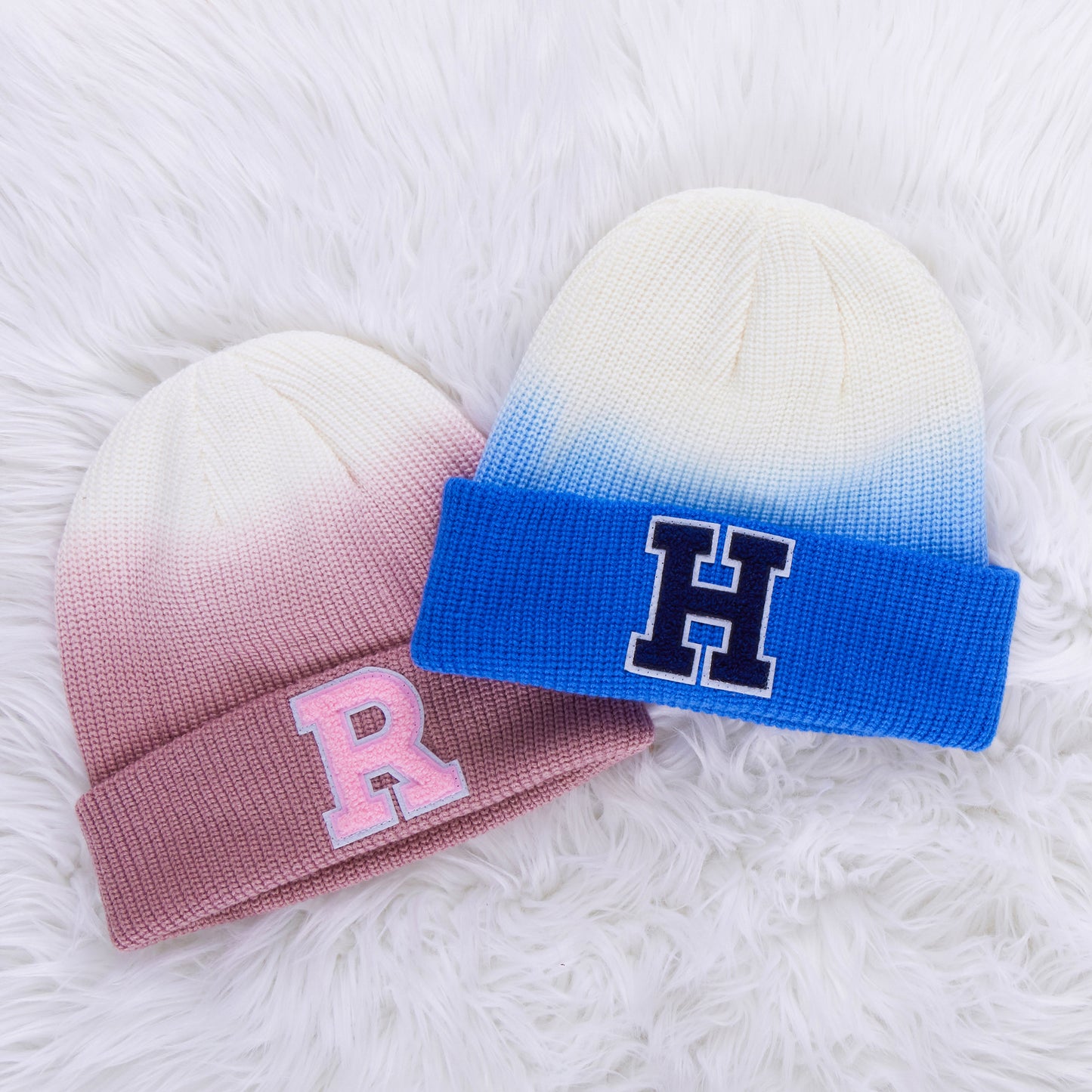 Customizable Ombre Beanie- For Ages 7+