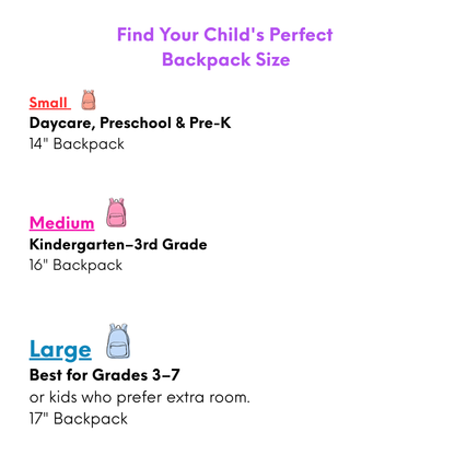 Pastel Backpack Pre-Patched, Medium - Ships The NEXT DAY!