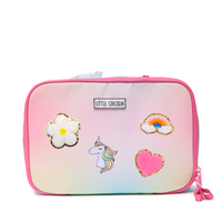 Customizable Lunch Box -  Hazy Rainbow