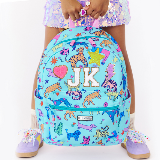 Customizable Backpack, Cats & Dogs With Patches