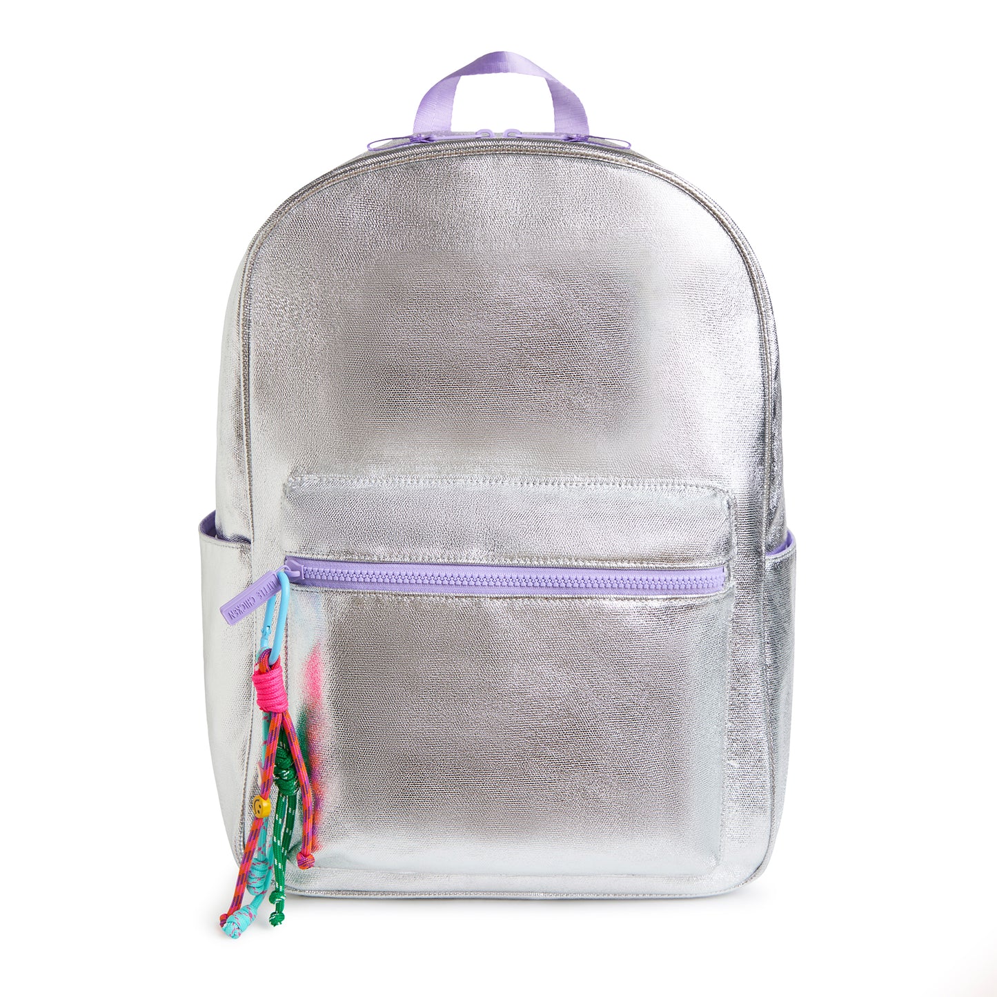Silver Metallic Backpack, Large - Ships The NEXT DAY!