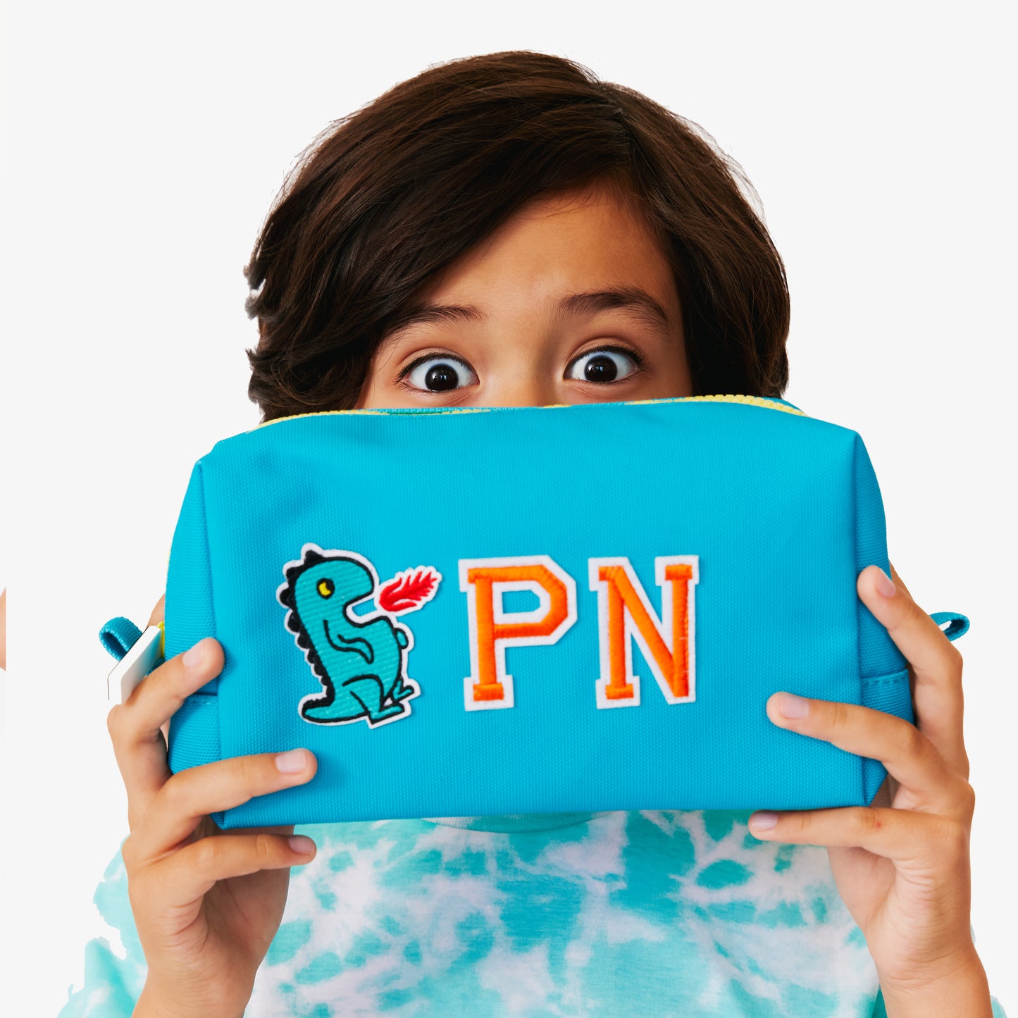 Customizable Pencil Pouch -Teal