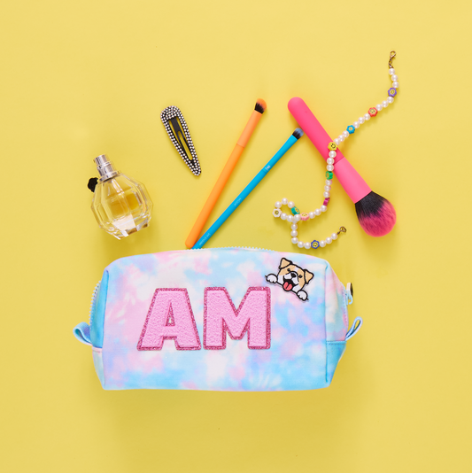 Customizable Pencil Pouch - Dreamy Tie-Dye