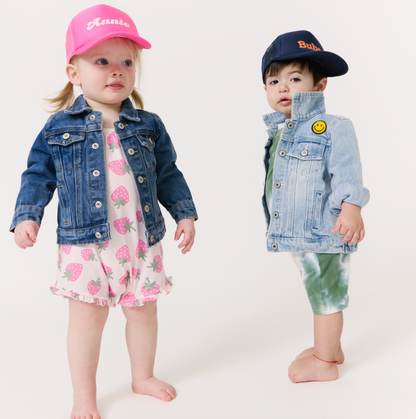 Personalized Baby & Toddler Trucker Hat (ages 0-3)