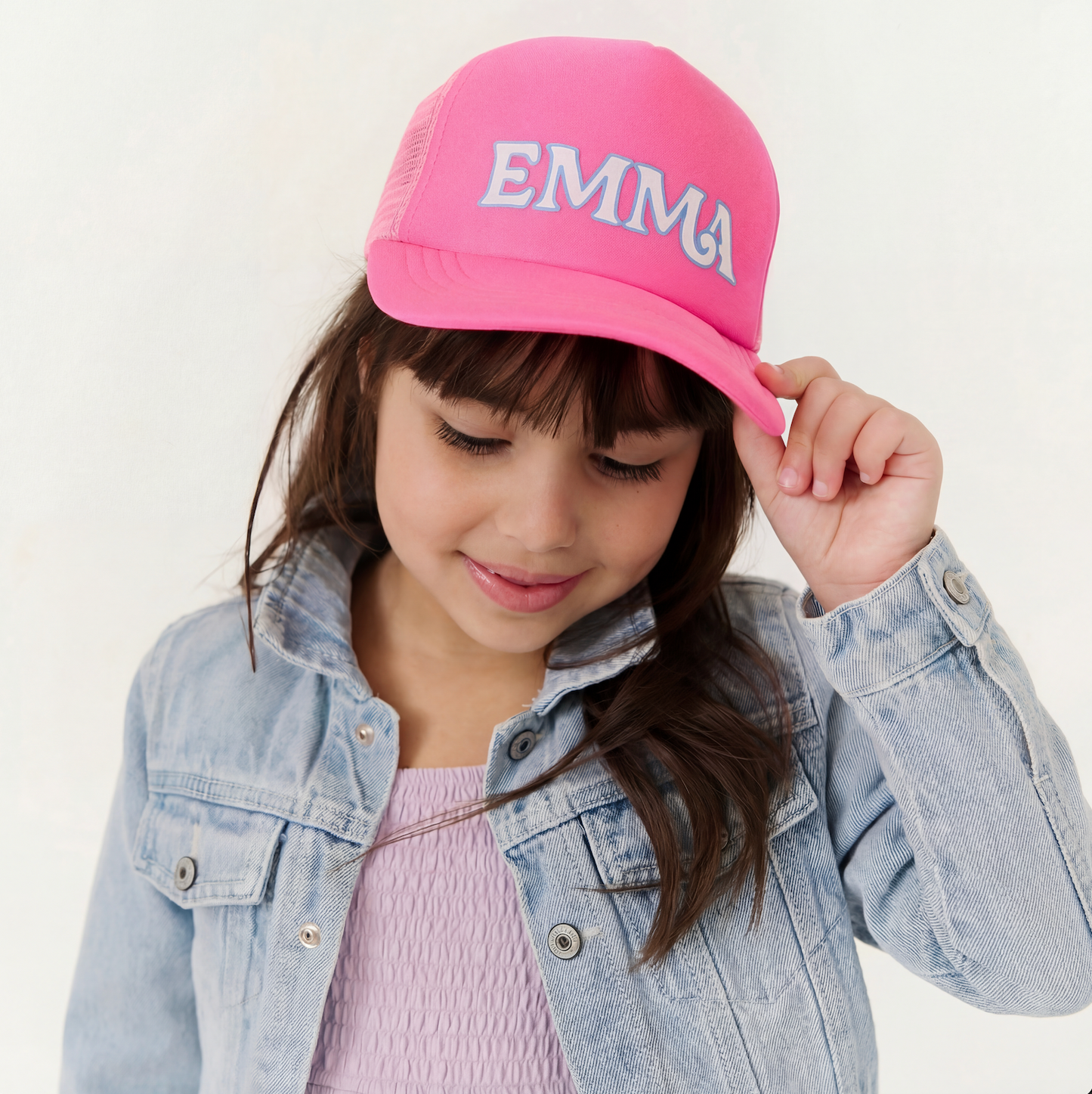 Personalized Kids Trucker Hat (ages 4-8)