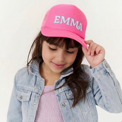 Personalized Kids Trucker Hat (ages 4-8)