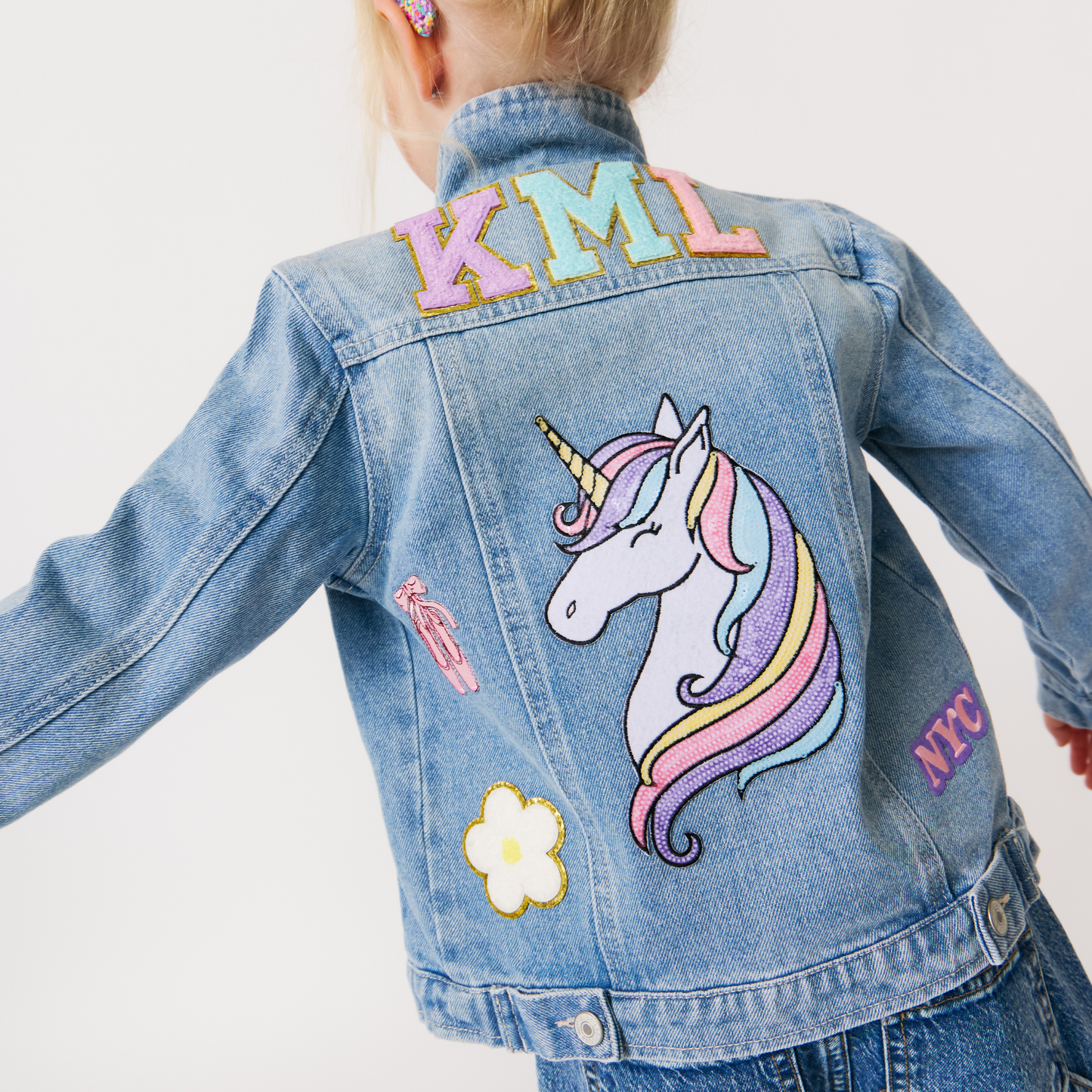 Kids' Custom Denim Jacket