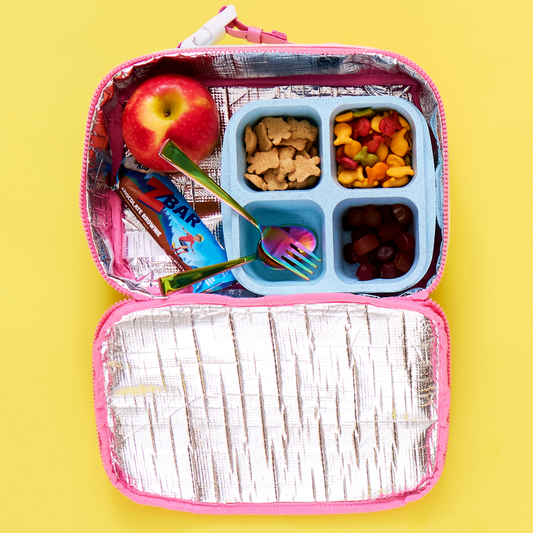 Customizable Lunch Box -  Hazy Rainbow
