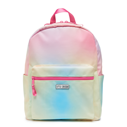 Patched Customizable Backpack - Hazy Rainbow