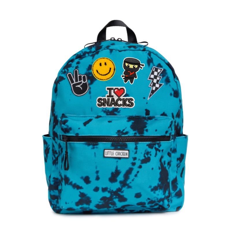 Customizable Backpack, Cali Tie-Dye With Patches