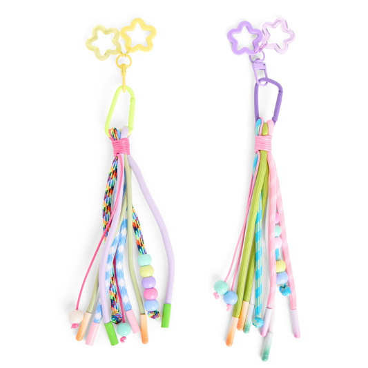Multi Rope and Bag Charm Keychain