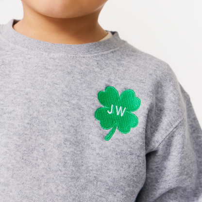 ST. PATRICK'S DAY Initial Crewneck Sweatshirt