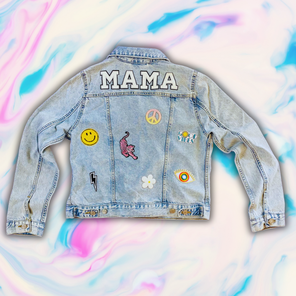 Jean jacket custom 2024 design