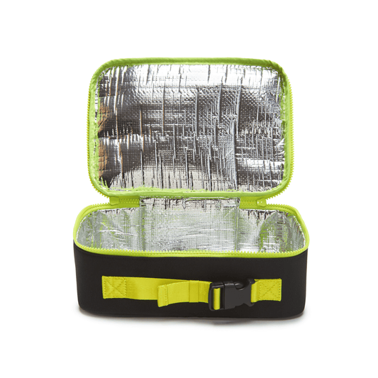 Black Checker Pre-Patched Lunch Box - Ships The NEXT DAY!