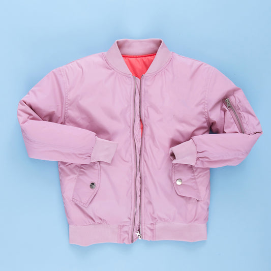 Nylon Bomber Jacket