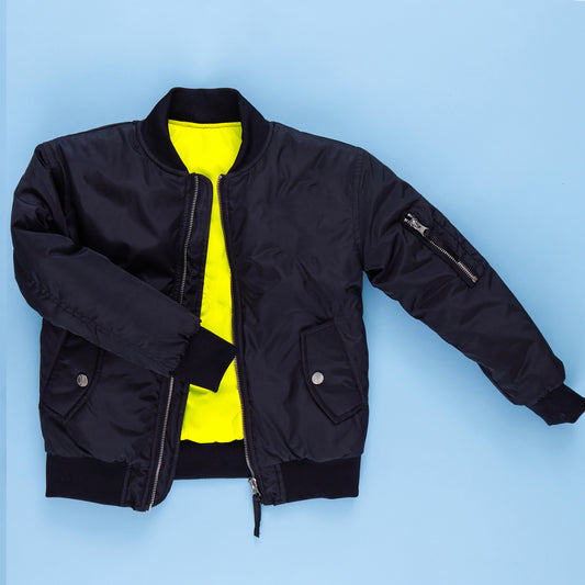 Nylon Bomber Jacket