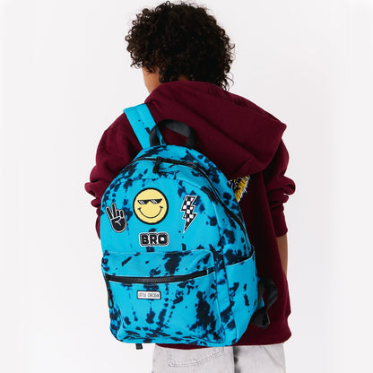 Customizable Backpack, Cali Tie-Dye With Patches