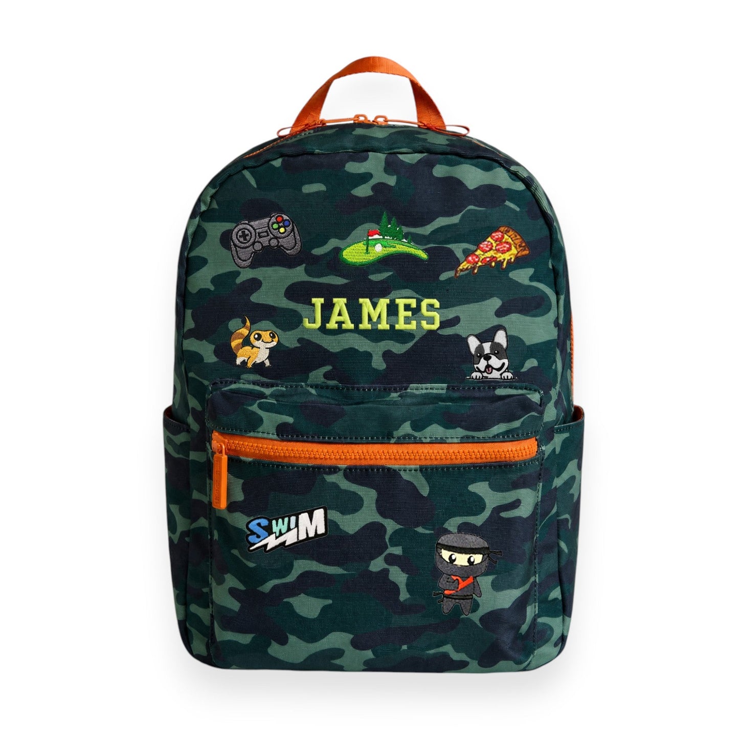 Camo Personalized Kids Backpack