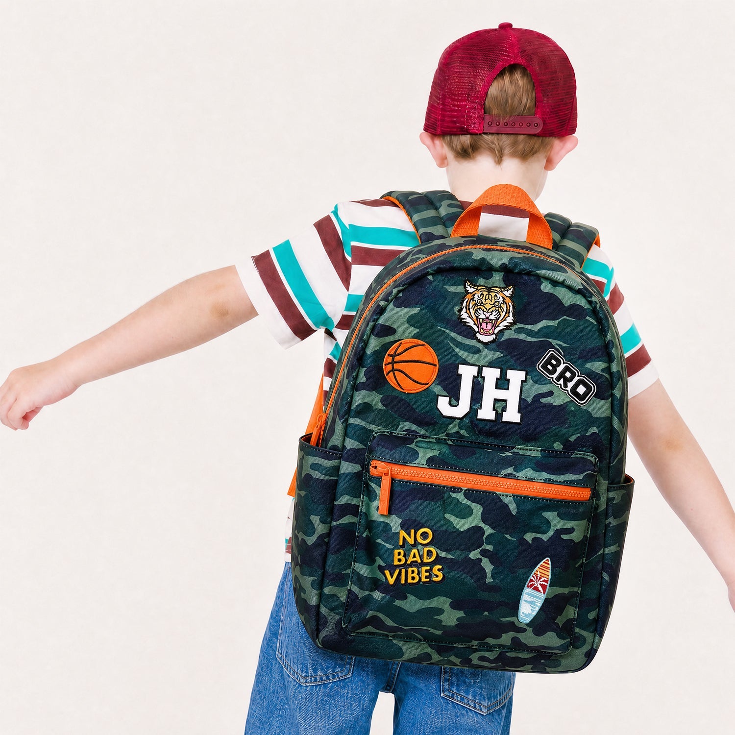 Camo Personalized Kids Backpack