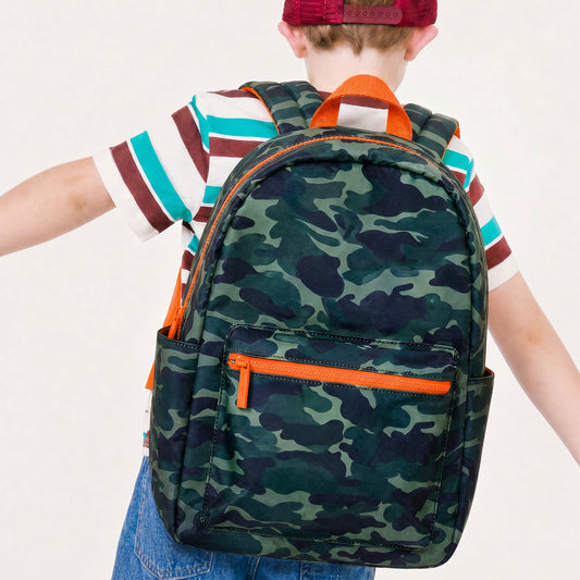 Camo Kids Backpack, Medium | Ships Next Day