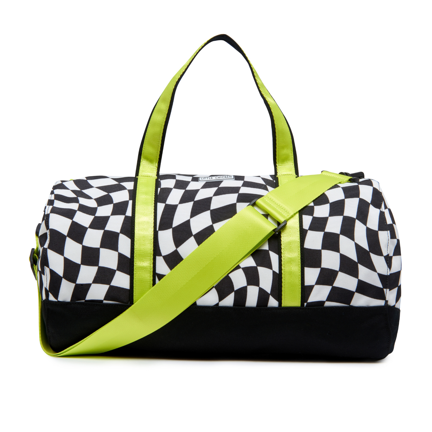 Checkered Duffle Bag - Plain