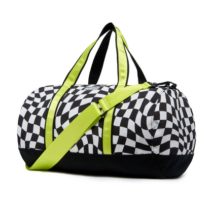 Checkered Duffle Bag - Plain