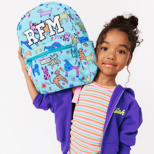 Customizable Backpack, Cats & Dogs With Patches