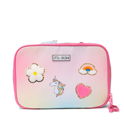 Customizable Lunch Box -  Hazy Rainbow