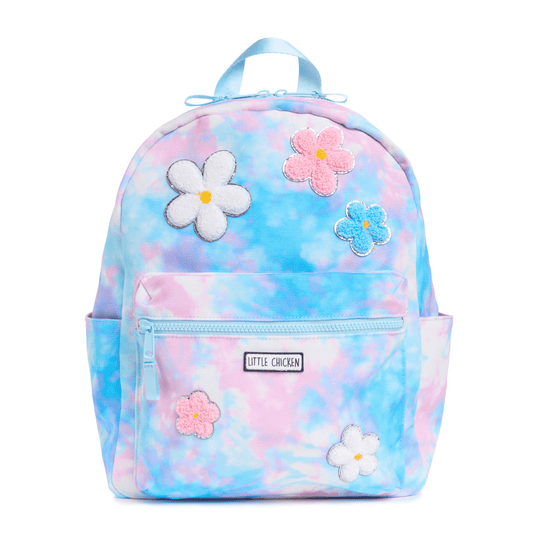 Dreamy Pre-Patched Backpack With Flower Patches- Ships The NEXT DAY!