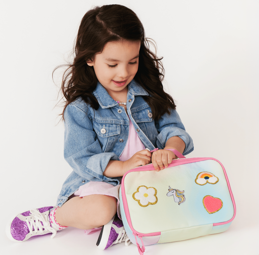 Rainbow Patched Kids Lunch Box | Ready to Ship