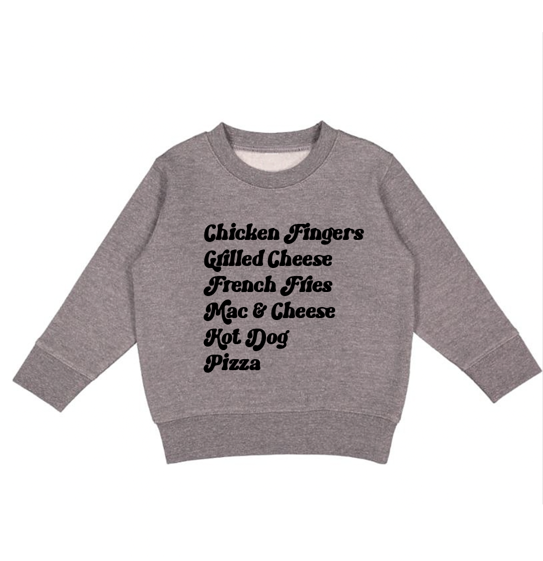 Kids top crewneck sweatshirt