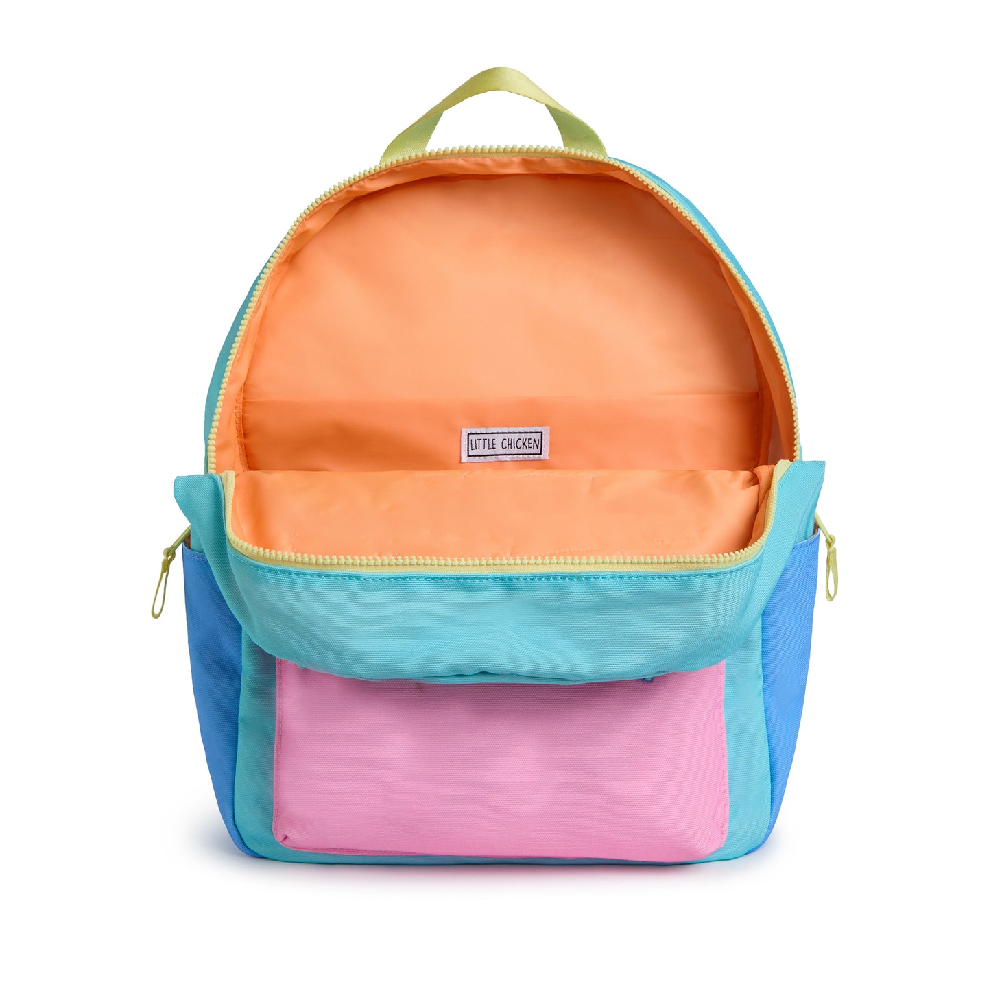Personalized Pastel Patched Kids Backpack, Medium