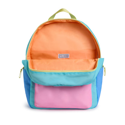 Personalized Pastel Patched Kids Backpack, Medium