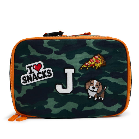 boys camo lunch box