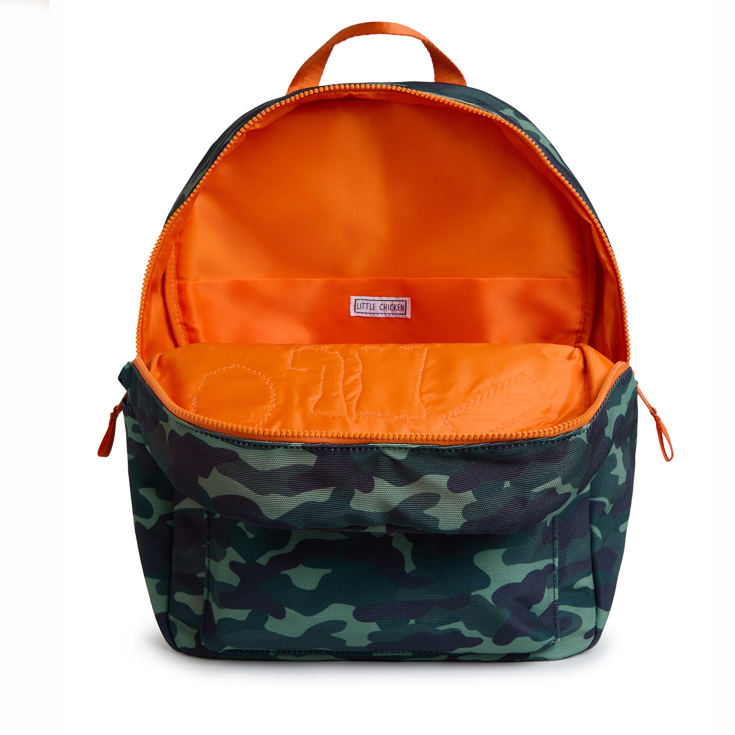 Personalized Camo Patched Kids Backpack, Small