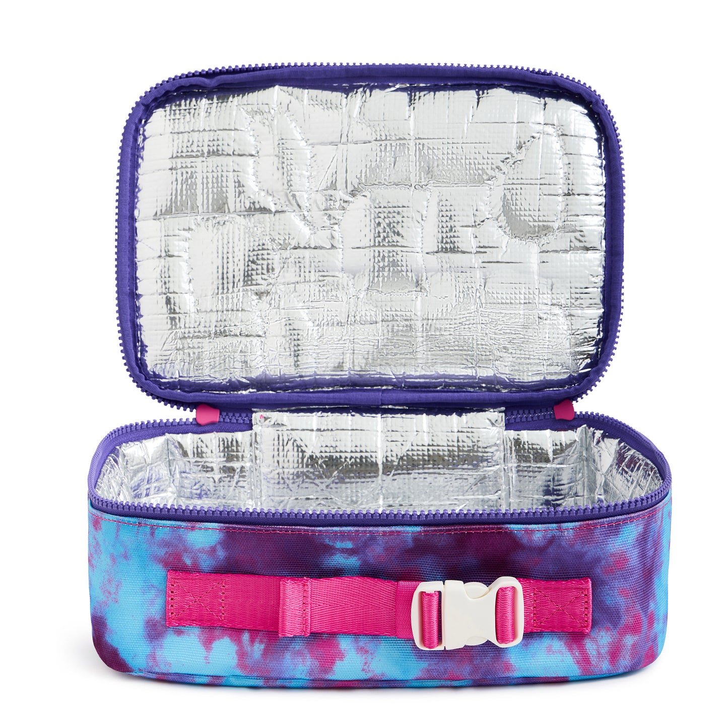 Personalized Purple Tie Dye Lunch Box | Custom Patched Kids Lunch Box